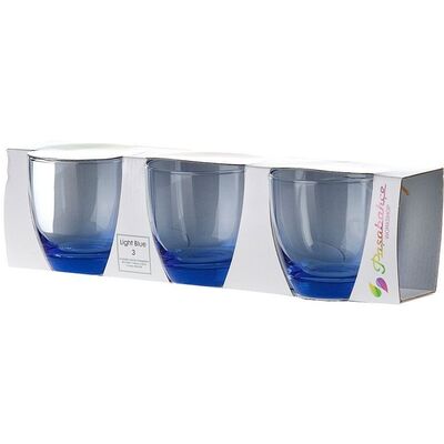 Pasabahce Light Blue 42030 низкий стакан 370 мл 3 шт