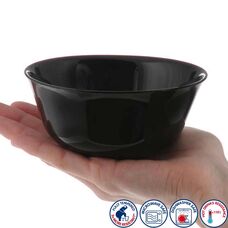 Салатник Luminarc Carine Black h4998 330 мл 12 см 1 шт Салатник Luminarc Carine Black h4998 330 мл 12 см 1 шт