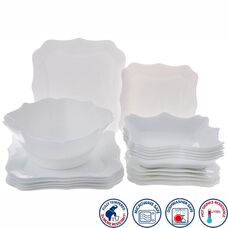 Столовый сервиз Luminarc Authentic White E6197 19 предметов