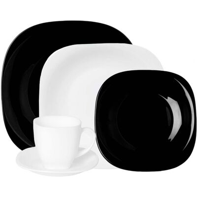 Столовый сервиз Luminarc Carine Black and White D2382 30 предметов