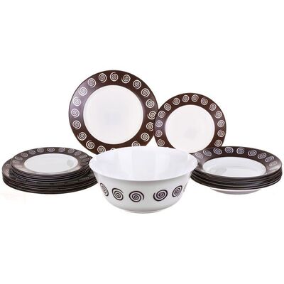 Столовый сервиз Luminarc Sirocco Brown G4135 19 предметов