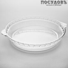 Забава РК-0041 круглая форма для запекания, стекло жаропрочное, 254×225×43 мм, 1500 мл Забава РК-0041 круглая форма для запекания, стекло жаропрочное, 254×225×43 мм, 1500 мл