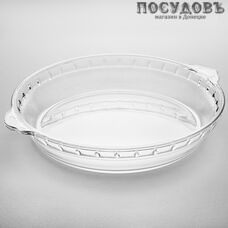 Забава РК-0042 круглая форма для запекания, стекло жаропрочное, 286×253×47 мм, 2000 мл Забава РК-0042 круглая форма для запекания, стекло жаропрочное, 286×253×47 мм, 2000 мл