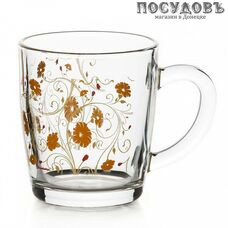 Pasabahce Orange Serenade 55531SLBD16 кружка, 340 мл, стекло термостойкое 1 шт.