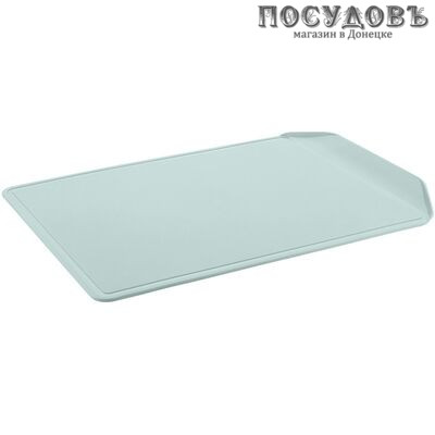 Полимербыт Flex 433210831 доска разделочная, материал полипропилен 350×260 мм, цвет светло-голубой
