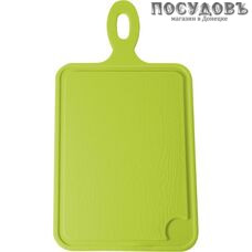 Giaretti Bono GR1492ОЛ доска разделочная, материал полипропилен 425×221×6 мм, цвет оливковый