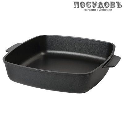 Горница Классик п321а противень, алюминий литой, антипригарное покрытие, 320×320×70 мм