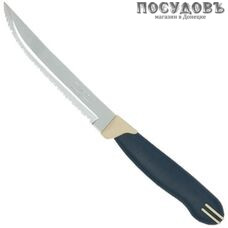 Tramontina Multicolor 23500/015 нож для стейка, лезвие сталь нержавеющая AISI 420 125 мм 1 шт.