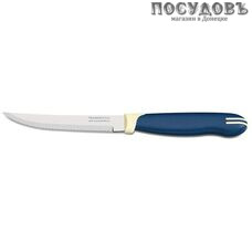 Tramontina Multicolor 23500/915 нож для стейка, лезвие сталь нержавеющая AISI 420 125 мм 1 шт.