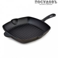 Webber BE-4523G/26 сковорода-гриль Ø260×45 мм, чугун литой, без покрытия покрытие