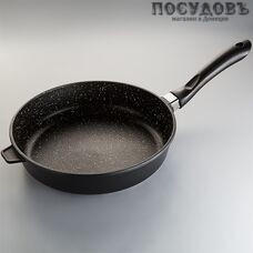 Забава Яшма РК-4030А/28 сковорода, Ø280×65 мм, алюминий литой, мраморное покрытие