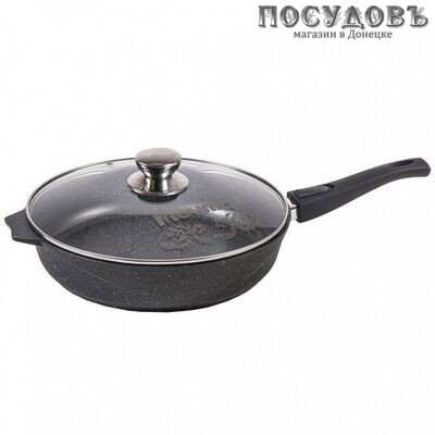 Мечта Гранит Star 030803 сковорода Ø300 мм, алюминий литой, гранитное покрытие Greblon, съемная ручка