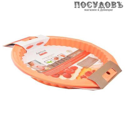 Attribute "Apricot" ABS307, круглая форма для выпечки, силикон, Ø270×30 мм, в упаковке 1 шт