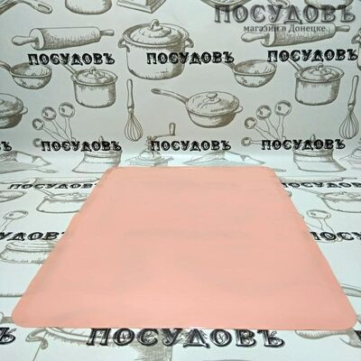 Attribute "Apricot" ABS313, прямоугольная коврик для выпечки, силикон, 380×280 мм, в упаковке 1 шт