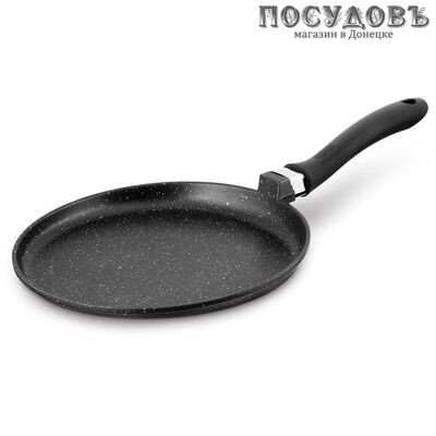 HOLT Bremen НС11PP26 сковорода блинная Ø260×3 мм, алюминий литой, мраморное антипригарное покрытие Greblon C2+ (Германия)