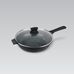 Maestro MR1226-28 сотейник с крышкой Ø280×80 мм, алюминий литой, гранитное покрытие Granite