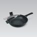 Maestro MR1226-28 сотейник с крышкой Ø280×80 мм, алюминий литой, гранитное покрытие Granite