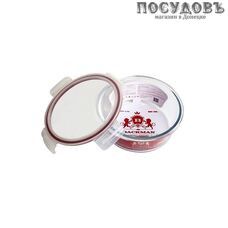 BACKMAN BM-0107 контейнер с герметичной крышкой, стекло жаропрочное, 620 мл