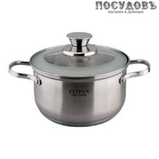ZEIDAN Z-50282 кастрюля с крышкой 2,3 л, Ø160 мм, сталь нержавеющая, пятислойное дно
