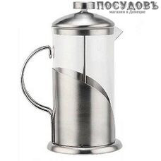 MercuryHaus MC-6514 френч-пресс, стекло термостойкое, сталь нержавеющая, 800 мл