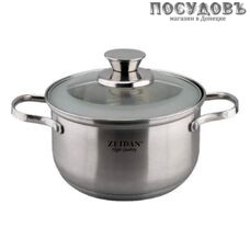 ZEIDAN Z-50283 кастрюля с крышкой 3,0 л, Ø180 мм, сталь нержавеющая, пятислойное дно