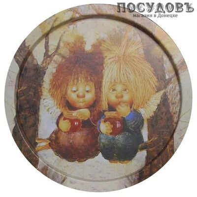 Mallony Сладкая жизнь 008295 поднос, жесть, 277×277×18 мм