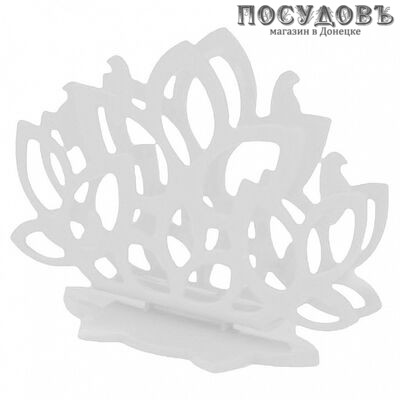 Plast Team Verona 221109529/01 салфетница, пластик, цвет белый