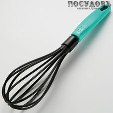 Webber Fiesta ВЕ-1572Y, венчик, 320 мм, нейлон, пластик ручка, Россия, на блистере 1 шт.