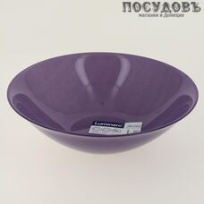 Luminarc Arty Parme L2858 салатник, стекло упрочненное, цвет фиолетовый, Ø165 мм, Франция 1 шт.