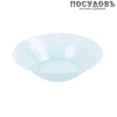 Luminarc Bulla N0496 салатник, стекло упрочненное, цвет голубой, Ø180 мм, Франция 1 шт.