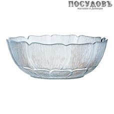 Luminarc Fleur E8883 салатник, стекло упрочненное, цвет прозрачный, Ø180 мм, Франция 1 шт.