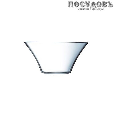 Luminarc Salad Club J6966 салатник, стекло упрочненное, цвет прозрачный, Ø220 мм, Франция 1 шт.