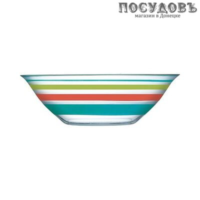Luminarc Simply Colors J7669 салатник, стекло упрочненное, цвет разноцветный, Ø270 мм, Франция 1 шт.