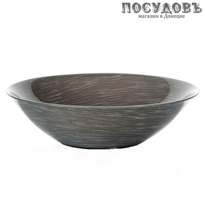 Luminarc Stony L2524 салатник, стекло упрочненное, цвет серый, Ø165×45 мм, Франция 1 шт.