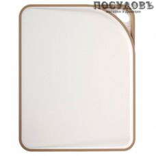 Полимербыт Vinkel light 4380816 доска разделочная, материал полипропилен 290×240×15 мм