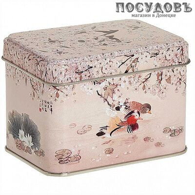 РФЖУ Мандаринки П67*98h69v040-01897 банка для хранения с крышкой, 400 мл, жесть