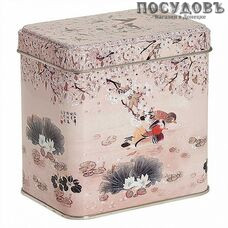 РФЖУ Мандаринки П67*98h98v060-01898 банка для хранения с крышкой, 600 мл, жесть