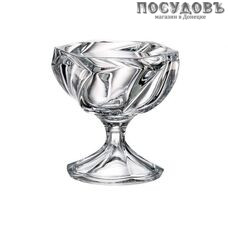 Bohemia Macao 9K7/6KG47/1/99W01/210-162 конфетница без крышки, богемское стекло, Ø210 мм