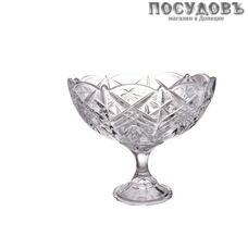Bohemia Taurus 9K7/69004/0/99007/220-169 конфетница, богемское стекло, Ø220 мм
