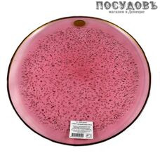 Pasabahce Crispy 366432P/к блюдо, стекло, цвет красный, Ø320 мм