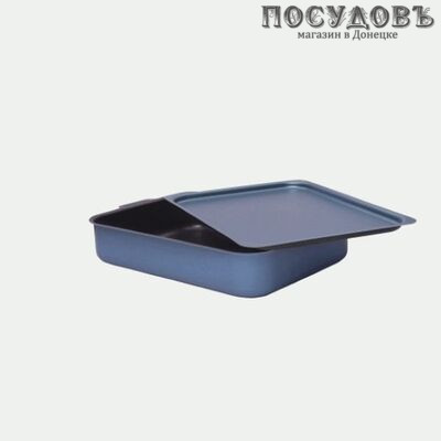 Калитва Экономика 63302 форма для выпечки с крышкой, алюминий, антипригарное покрытие, 230×300 мм