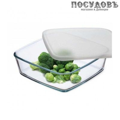 Simax "Classic " 7466/L, квадратная форма для выпечки, упрочненное стекло, 210×210×65 мм, Чехия 2 предмета