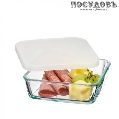 Simax "Classic " 7476/L форма для выпечки, жаропрочное стекло, 180×180×57 мм, 1 000 мл, Чехия 2 предмета