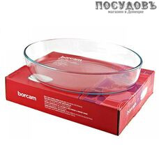 Borcam 59064 форма для выпечки, жаропрочное стекло, 305×215×50 мм, 2 360 мл, Турция, в упаковке 1 шт
