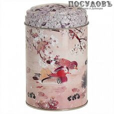 РФЖУ Мандаринки Ц99h145v110-01900 банка для хранения с крышкой, 1100 мл, жесть