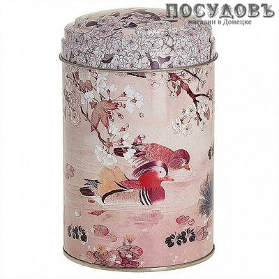 РФЖУ Мандаринки Ц99h145v110-01900 банка для хранения с крышкой, 1100 мл, жесть