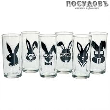 ОСЗ 148-Д Заяц-Брутал 300 мл, стакан высокий 300 мл, стекло, в подарочной упаковке 6 шт.
