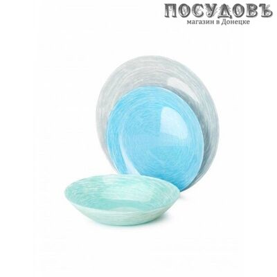 Luminarc Brush Mania Mix n Mach Q6027 сервиз столовый стекло упрочненное 18 пр.