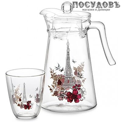 Luminarc Paris P7565 набор для воды, стекло, 7 пр.