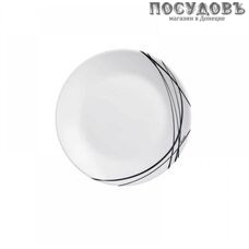 Luminarc Domitille Noir P3361 тарелка глубокая, Ø200 мм, стекло упрочненное